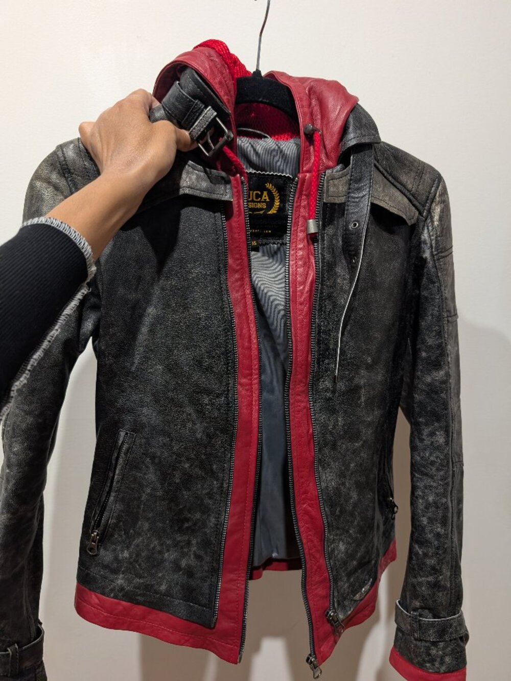 Red Hood Real Leather Jacket